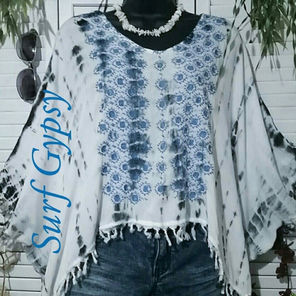 Surf Gypsy tye dye top